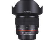 Rokinon 14mm f 2.8 IF ED UMC Manual Focus Lens with AE Chip for Canon EF Camera