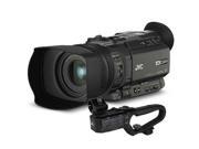 JVC 4KCAM Professional Camcorder with Integrated 12x Optical Zoom Lens