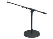K M 25960 500 55 Microphone Stand with Telescoping Boom Black 25960.500.55
