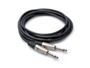 Hosa 20 Pro Unbalanced Interconnect REAN 1 4 Male to 1 4 Male TS Cable