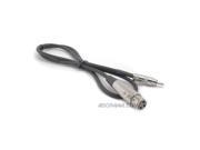 Hosa 10Ft 3 Pin XLR Female RCA Male Cable Metal Ends HXR010