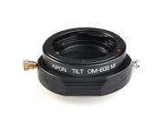 Kipon Tilt Lens Mount Adapter from Olympus to Canon EOS M Body KP LA T EOSM OM