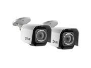 FLIR FX FXV101 Outdoor Wi Fi Camera with Cloud Recording 2 Pack FXV101 W2