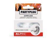 Alpine Hearing Protection PartyPlug Earplugs with Travelbox Pair White