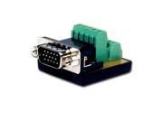 Comprehensive HD15 Pin Male to Terminal Block HD15P TB