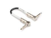 Hosa 1 4 Right Angle to 1 4 Right Angle Guitar Patch Cable 6 Pack CPE 411