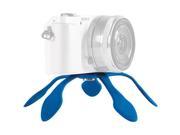 miggo Splat Flexible Mini Tripod for CSC Mirrorless Compact Cameras Blue