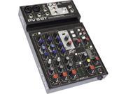 Peavey PV 6 BT Compact Pro Audio Mixer with Bluetooth 03612590