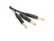 Mogami Gold Insert 6 1 4 TRS Male to Dual 1 4 TS Male Send Return Cable