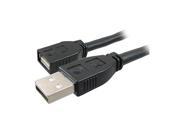 Comprehensive 40 Pro AV IT Active Plenum USB A Male to A Female Cable