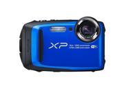 FUJIFILM XP90 16.4 MP Waterproof Digital Camera Blue
