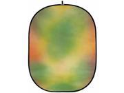 Botero Backgrounds 013 Collapsible 5x7 Background Yellow Orange Brown Green