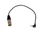 Datavideo 3.5mm Male to 4 Pin XLR Male Adapter Cable CB 8M