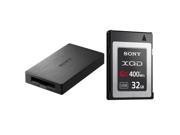 Sony 32GB XQD Memory Card with XQD Memory Card Reader 12025