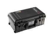 Pelican 1535 Air Wheeled Carry On Case with Foam Black 015350 0000 110