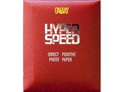 Galaxy Paper Hyper Speed Direct Positive Glossy Photo Paper 4x5 25 Sheets