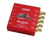 Decimator MD QUAD 3G HD SD SDI Quad Split with 3G HD SD SDI and HDMI Outputs