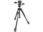 Manfrotto MK190X3 3W1 3 Section Tripod with 804 MK II 3 Way Pan Tilt Head