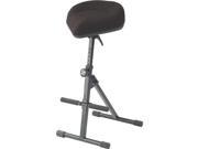 K M 14046 000 55 Stool with Pneumatic Spring Height Adjustment Black Fabric