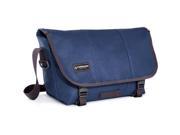 Timbuk2 Classic Messenger Bag Cotton Canvas Medium Heirloom Waxy Blue