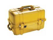 Pelican 1460 Medium Mobile 2 Tray Tool Chest Case Yellow 1460 007 240