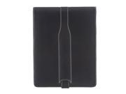 M Edge Genuine Leather Platform Jacket for Apple iPad Smooth Black PAD1GLB