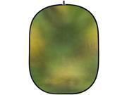 Botero Backgrounds 047 Collapsible 5x7 Background Green Yellow Olive 10496