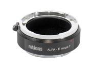 Metabones Alpa Lens to Sony Nex E Mount Camera T Adapter Black MB_ALPA E BT1