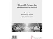 Hahnemuhle Platinum Rag Fine Art Paper 300gsm 8.5x11 5 Sheets Sample Pack