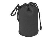 LensCoat LCLPMWBK Neoprene Lenspouch Bag Medium Black