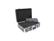 Williams Sound Customizable Large Briefcase with Pluck Foam Receiver Divider