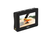 iKan VL35 3.5 4K HDMI On Camera LCD Monitor with Canon LP E6 Battery Plate