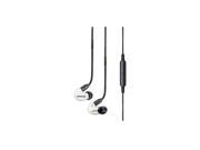 Shure SE215m SPE Special Edition Sound Isolating Earphones with Remote Mic White