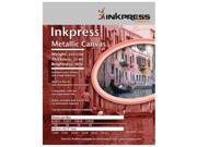 Inkpress Media Metallic Canvas Inkjet Printer Paper 13 x35 Roll ACM1335TO
