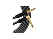 MOGAMI Gold Instrument 6 1 4 Male to 1 4 Male to 1 4 Right Angled Male Cable