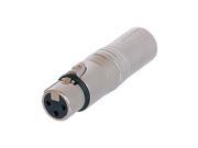 Whirlwind XLR Male to XLR Female Neutrik Adapter Unwired NA3FM UW