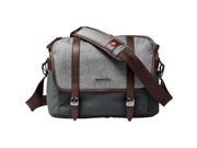 Manfrotto Lifestyle Windsor Messenger Bag for Premium CSC Camera Small Gray