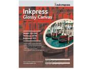 Inkpress Media Glossy Canvas Inkjet Printer Paper 13 x35 Roll ACWG1335TO