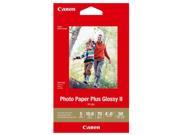 Canon PP 301 Photo Paper Plus Glossy II Inkjet Paper 10.6 mil 4x6 50 Sheets