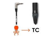 Tentacle Sync Adapter Cable for Tentacle Timecode Generator to XLR Connector