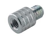 K M 219 Zinc Plated Thread Adapter with Knurled Surface 21900.000.29