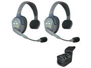 Eartec UL2S UltraLITE 2 Person System Includes Single and Dual Headset