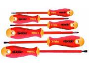 Felo 6pc Insulated Electricians Screwdriver Set Cushion Grip 400 Series Germany Felo 6pc Insulated Electricians Screwdriver Set Cushion Grip 400 Series Germany