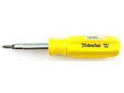 Enderes 6 1 Screwdriver Yellow Phillips Flat Slotted Made in USA