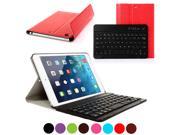 For iPad Mini 1 2 3 Wireless Bluetooth Keyboard with Leather Case Stand Cover