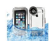 BESDATA IP8X Waterproof Crystal Hard Case Protective Shell Case For iPhone 5 5C 5S Take Photo Underwater Up To 40 Meters 133 Ft Black