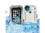 BESDATA Waterproof Shockproof DirtProof Protective Durable Hard Cover Case Real Waterproof Crystal Case Easy to take photo underwater Blue For iPhone 5 5C 5