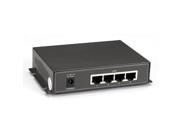 Unmanaged 802.3af PoE Gigabit Ethernet Switch 5 Port
