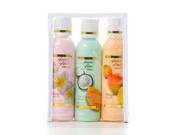 Forever FloralsHawaiian Scented Body Lotion Travel Pack Assortment – 3 Bottles 4oz each