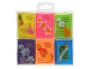 Hawaiian Forever Florals Hawaiian Scented Paper Soap – 6 Assorted Pack